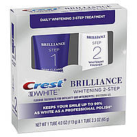 Набор для отбеливания Crest 3D White Brilliance Daily 2-Step 113g +65g.