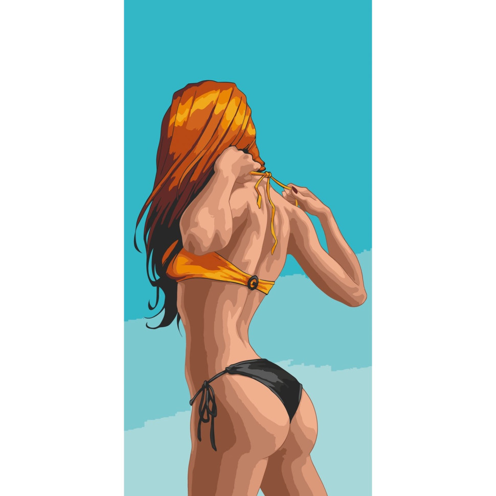 Картина за номерами 18+ Літня спокуса 40*80 см Art Craft 10124-AC, фото 1