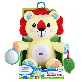 Дитяче брязкальце-нічник "Левеня" (підсвічування, мелодії, дзеркальце, прорізувач) 1954-3