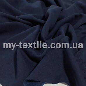 Тканина тринитка з начосом Пен'є Туреччина Синій