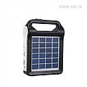 Ліхтар-Power Bank EP-036 радіо-блютуз із сонячною панеллю (2400mAh), фото 3
