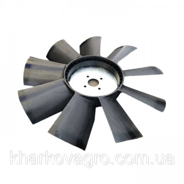 Крильчатка вентилятора ЯМЗ 238Н, 238, 236 (9 лопатей, пластик, універсальна), фото 1