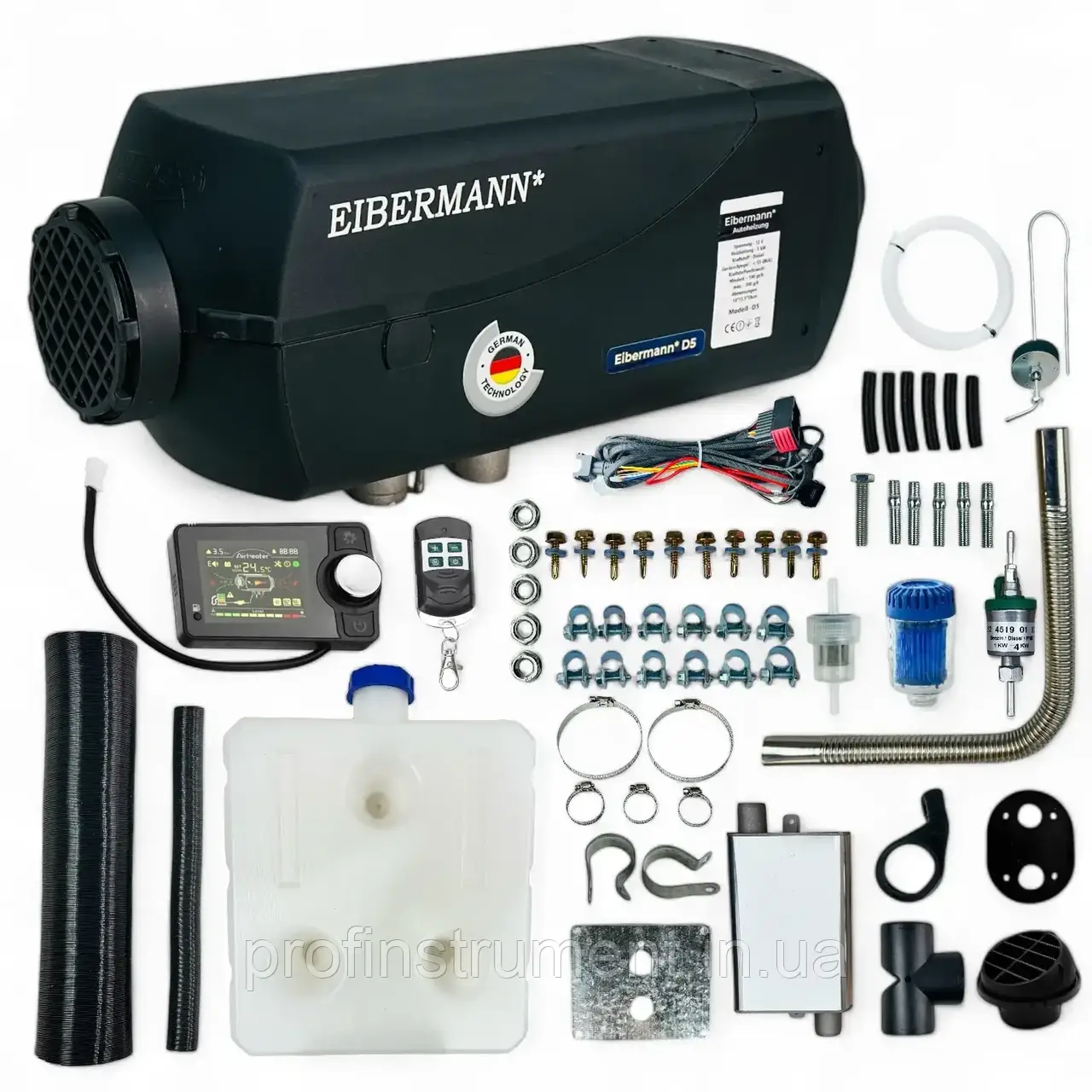 Автономний обігрівач EIBERMANN 5000W D-5 (12V)Дизельна автономка