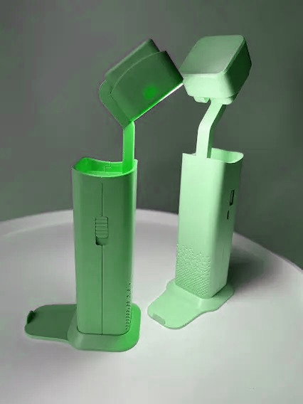 Світлодіодна лампа ліхтарик Power Bank Зелений, фото 1
