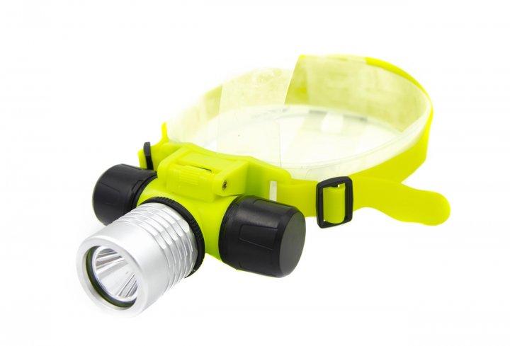 Підводний налобний ліхтар Bailong BL-56/5390 CREE XR-E Q5 Жовтий, фото 1