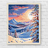 Картина за номерами Зимовий ранок. Новорічна 40*50 см Art Craft 11047-AC, фото 8