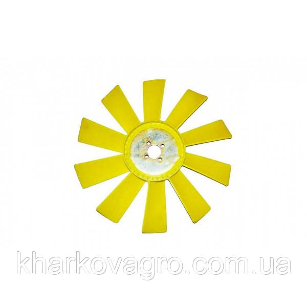 Крильчатка вентилятора ЯМЗ - 236 (10-ти лопатева) охолодження, двигуна ЯМЗ 238М2, ЯМЗ 238М, фото 1