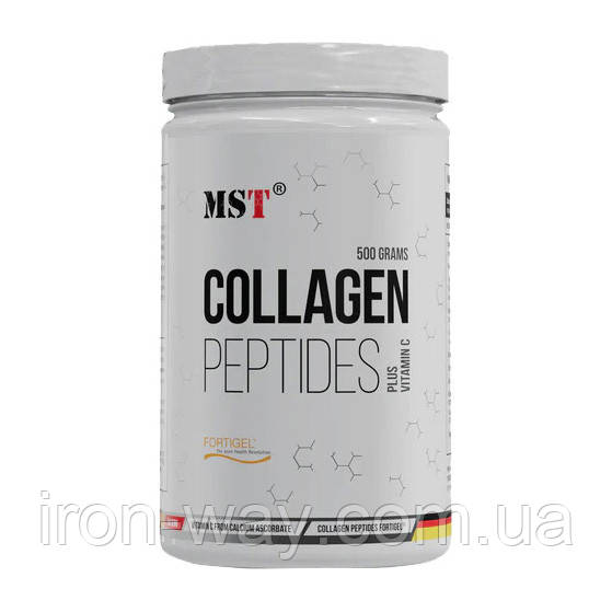 MST Collagen Peptides + Vitamin C (500 g, orange)