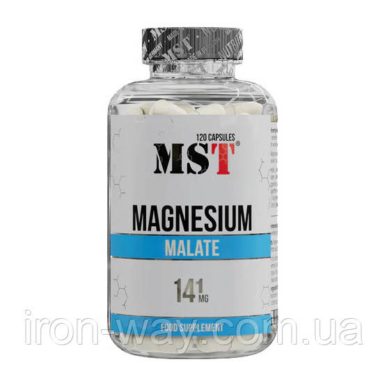MST Magnesium Malate 141 mg (120 caps), фото 1