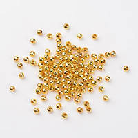Намистини Роздільники 4 мм 50 грам Железо Колір Золото Отвір 1,5 мм