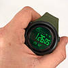Військові годинники для ВСУ SKMEI, Годинники туристичні для виживання тактичні протиударні NH-15, фото 8