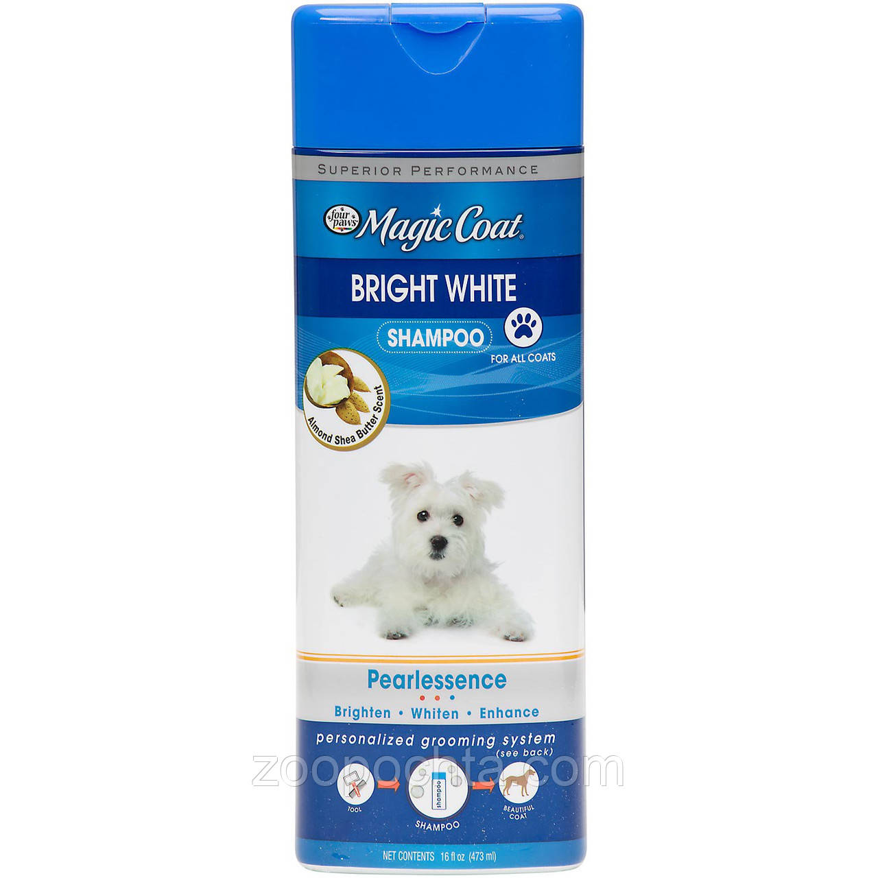 Four Paws Magic Coat Bright White Shampoo — Шампунь для собак зі світлою шерстю 946 мл (FP97192)