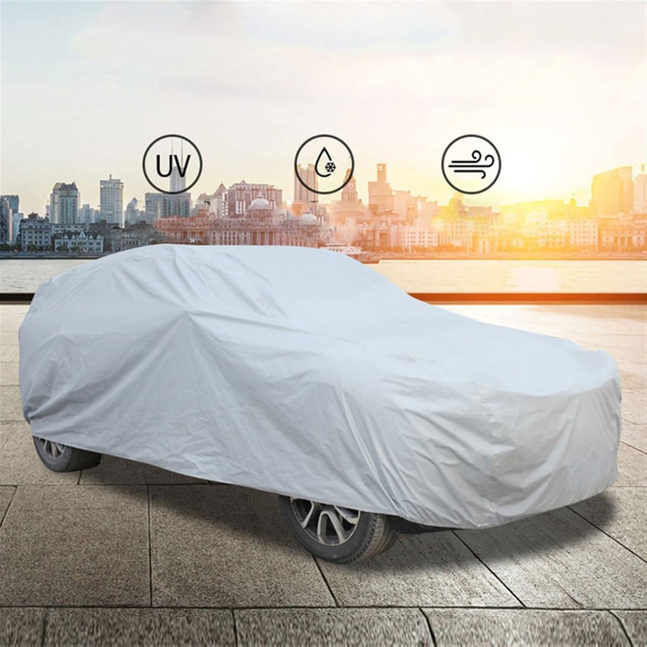 Захисний тент-чохол для автомобіля YXL 540*175*150 см