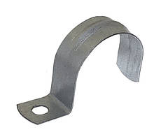 Скоба металева однолапкова d10-9мм оцинкована СОО-10