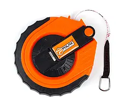 Рулетка з полотном зі скловолокна 20 м