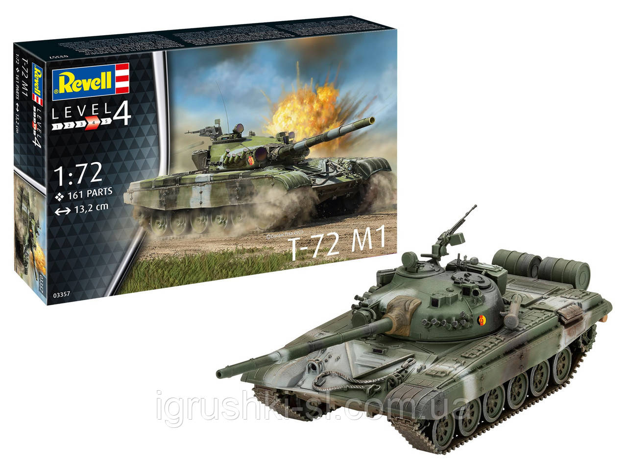 Збірна модель (1:72) Танк T-72 M1