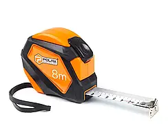 Рулетка обрезинена (полотно з нейлоновим покриттям) 8*25 mm