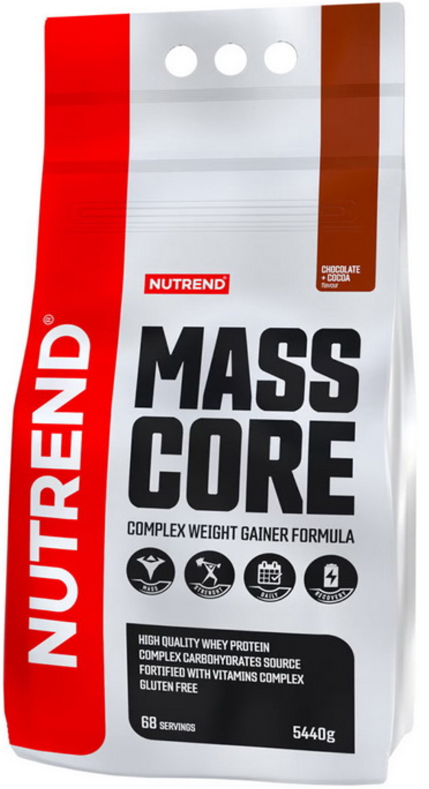 Гейнер Nutrend Mass Core 5,440 kg chocolate+cocoa