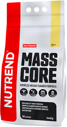Гейнер для набору ваги Nutrend Mass Core 5,440 kg ваниль, фото 1