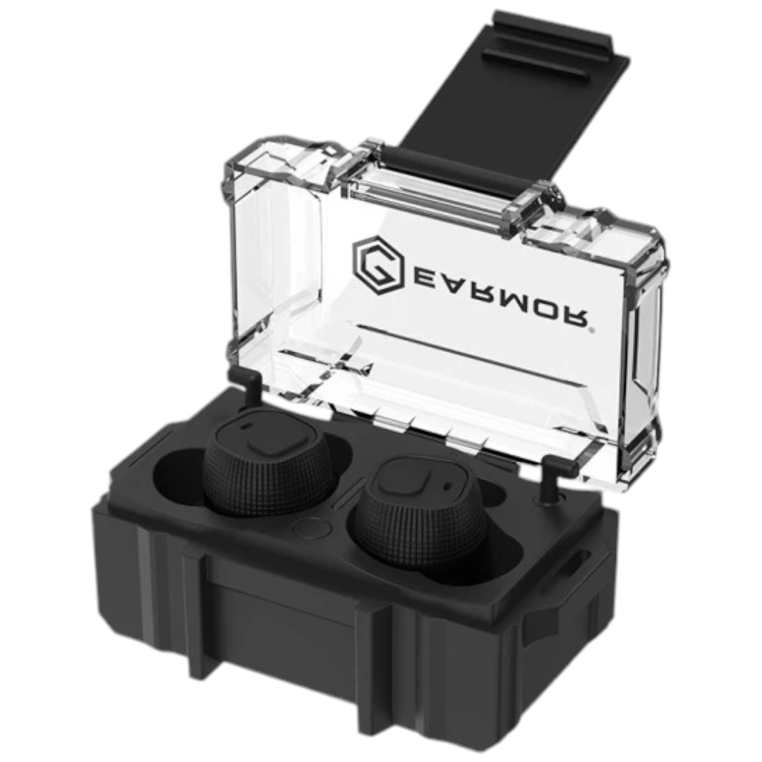 Активні беруші тактичні Earmor M20 Tactical Earbuds чорні