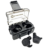 Активні беруші тактичні Earmor M20 Tactical Earbuds чорні, фото 4