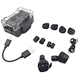 Активні беруші тактичні Earmor M20 Tactical Earbuds чорні, фото 6