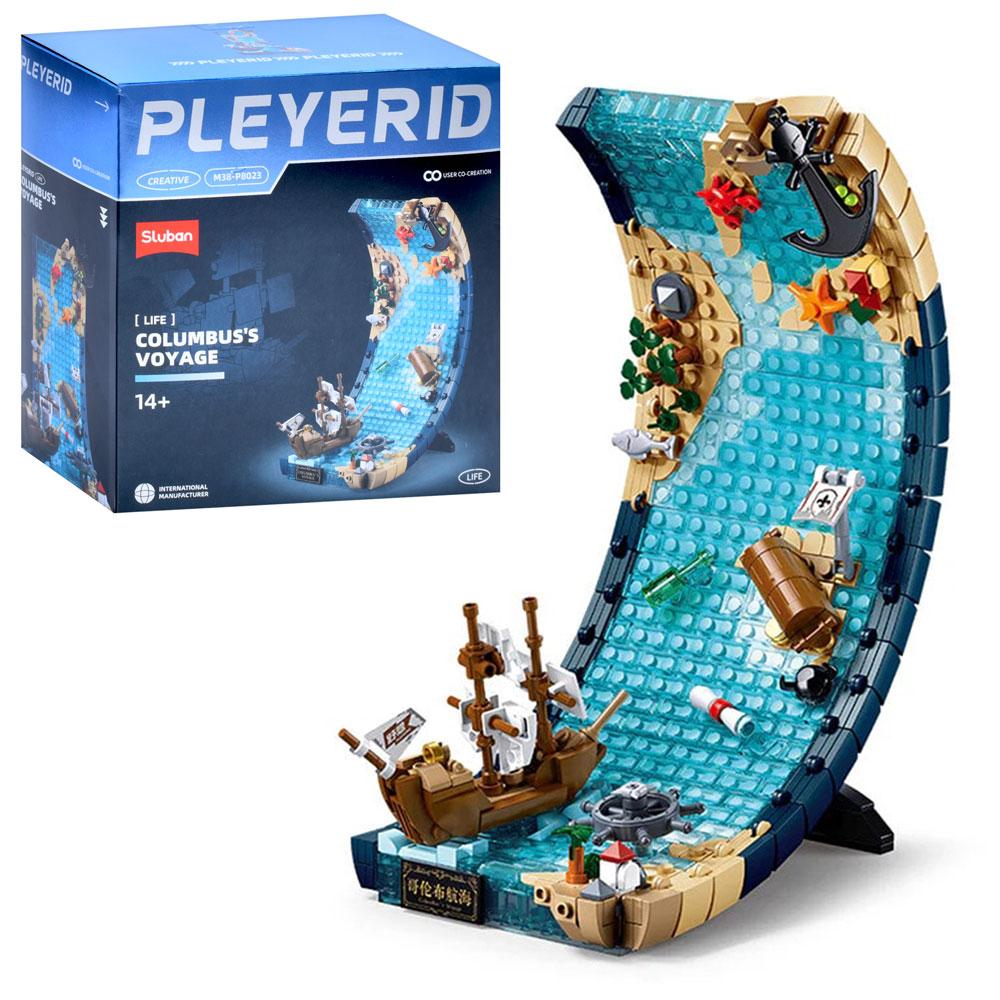 Конструктор SLUBAN M38-P8023 "Pleyerid": Подорож Колумба, 731 дит., фото 1