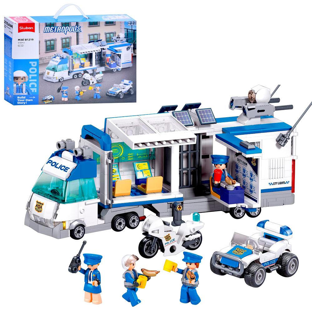 Конструктор SLUBAN M38-B1219 "Metropolis": Командний автомобіль, 510 дет., фото 1