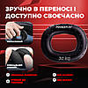 Еспандер кистьовий силіконовий PowerPlay PP-4337 Hand Grip Hard 30 кг. Чорний, фото 7
