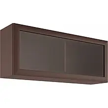 Полиця-вітрина навісна в вітальню з ЛДСП/Скла SFW1W/103 Коен Венге магія Gerbor