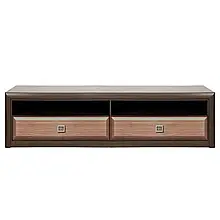 Тумба під ТВ з ДСП/МДФ РТВ_RTV2S N Коен Венге магія/Штрокс темний Gerbor