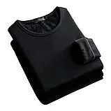 Зимова чоловіча термофутболка, флісова футболка з підкладкою Преміумкласу. 4XL-5XL (50-52-54), фото 2