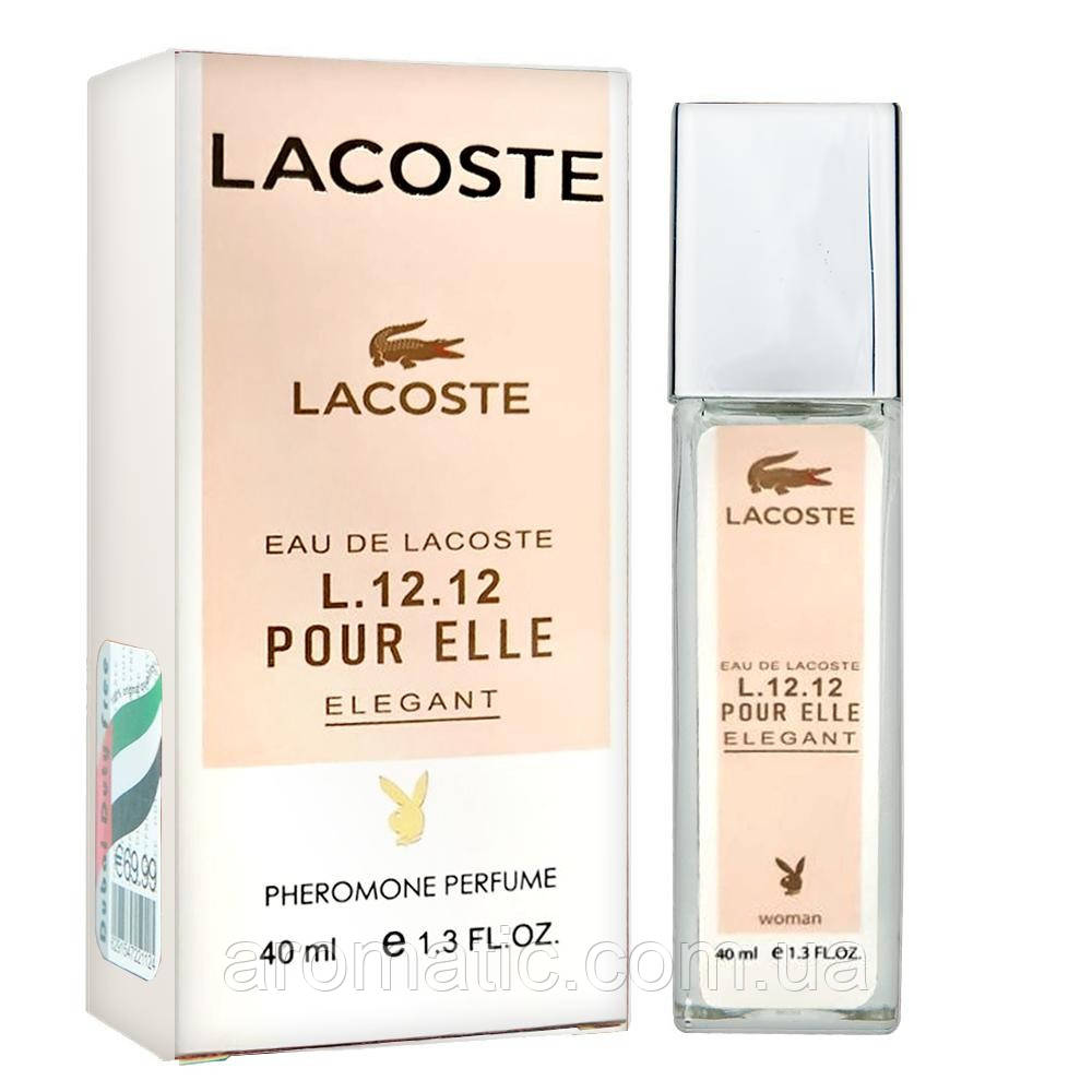 Парфуми жіночі Lacoste Eau De Lacoste L.12.12 Pour Elle Elegant 40 мл