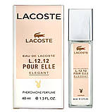 Парфуми жіночі Lacoste Eau De Lacoste L.12.12 Pour Elle Elegant 40 мл, фото 4
