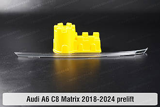 Блок світловода фари Audi A6 C8 Matrix (2018-2024) дорест довгий верхній лівий