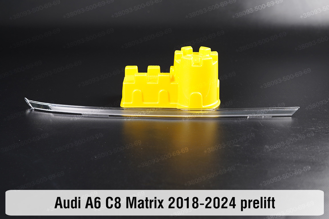 Блок світловода фари Audi A6 C8 Matrix (2018-2024) дорест довгий верхній правий