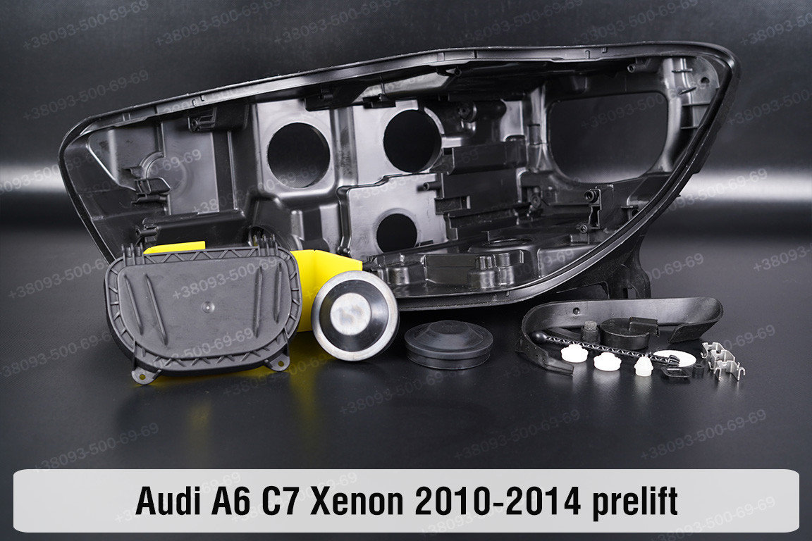 Сервісний комплект корпуса фар Audi A6 C7 Xenon (2010-2014) дорест лівий, фото 1