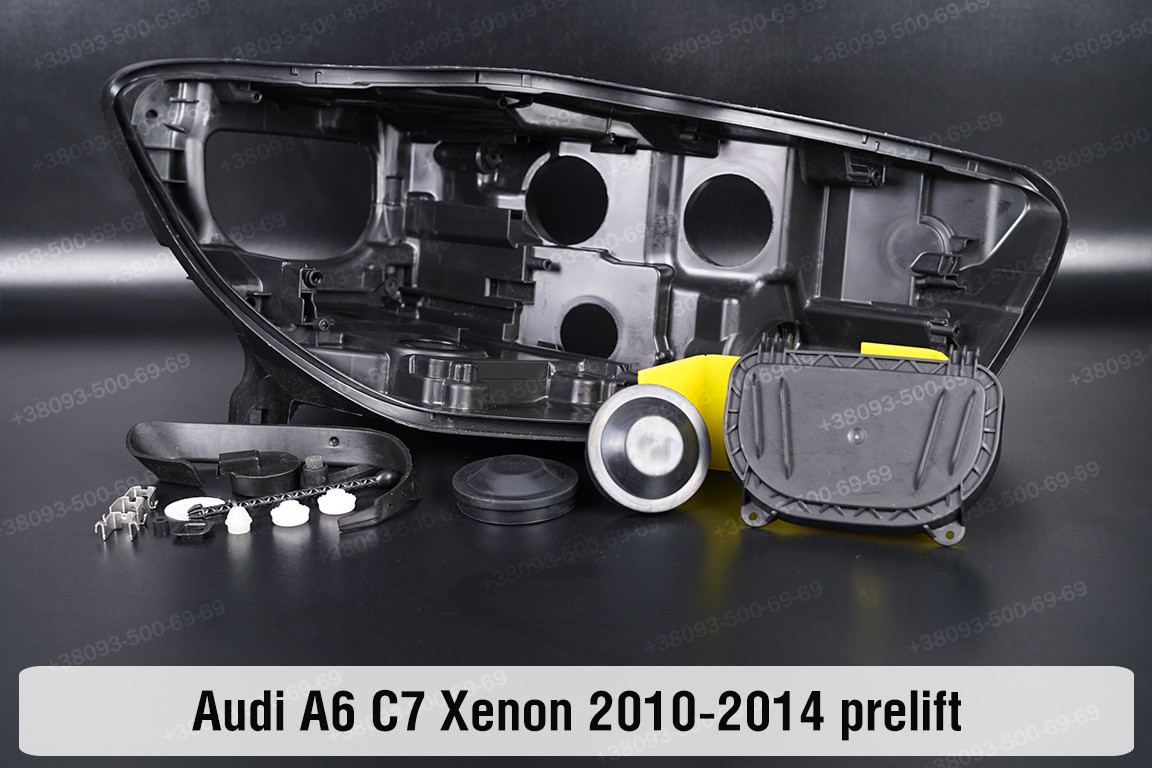 Сервісний комплект корпуса фар Audi A6 C7 Xenon (2010-2014) дорест правий, фото 1