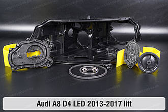 Сервісний комплект корпуса фар Audi A8 D4 LED (2013-2017) рест лівий