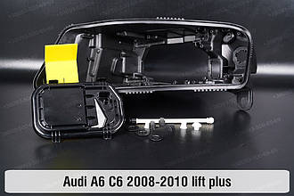 Сервісний комплект корпуса фар Audi A6 C6 Plus (2008-2010) рест лівий