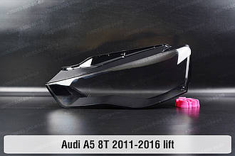Скло фари Audi A5 8T (2011-2016) рест ліве