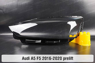 Скло фари Audi A5 F5 (2016-2020) дорест ліве
