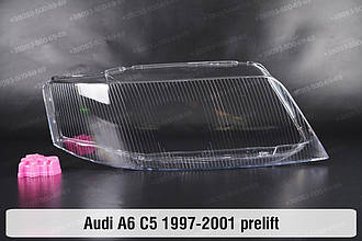 Скло фари Audi A6 C5 (1997-2001) дорест праве