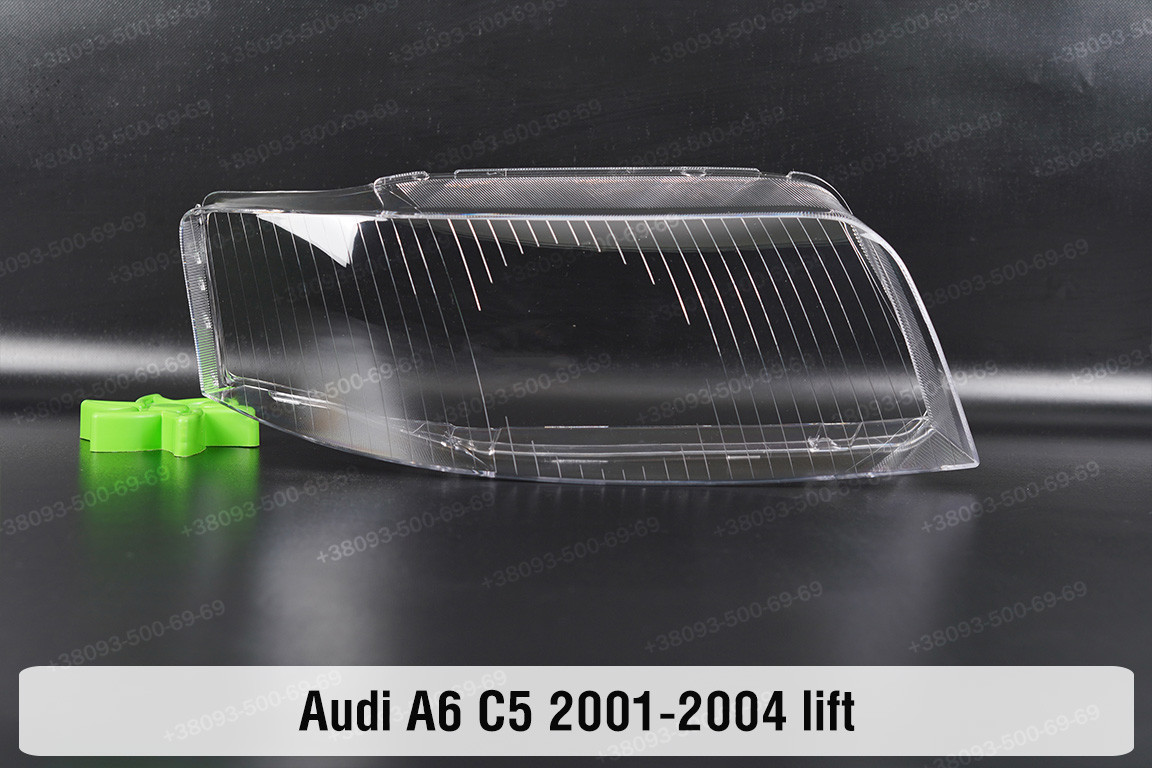 Скло фари Audi A6 C5 (2001-2004) рест праве, фото 1