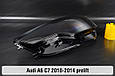 Скло фари Audi A6 C7 (2010-2014) дорест ліве, фото 7