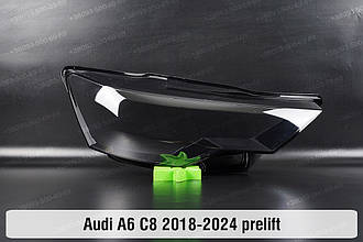 Скло фари Audi A6 C8 (2018-2024) дорест праве