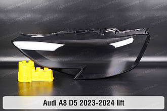 Скло фари Audi A8 D5 (2023-2024) рест ліве