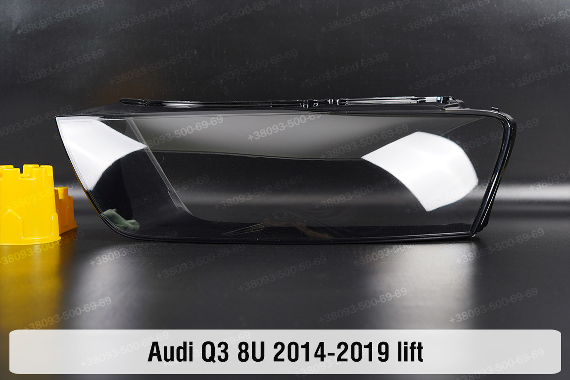 Скло фари Audi Q3 8U (2014-2019) рест ліве, фото 1