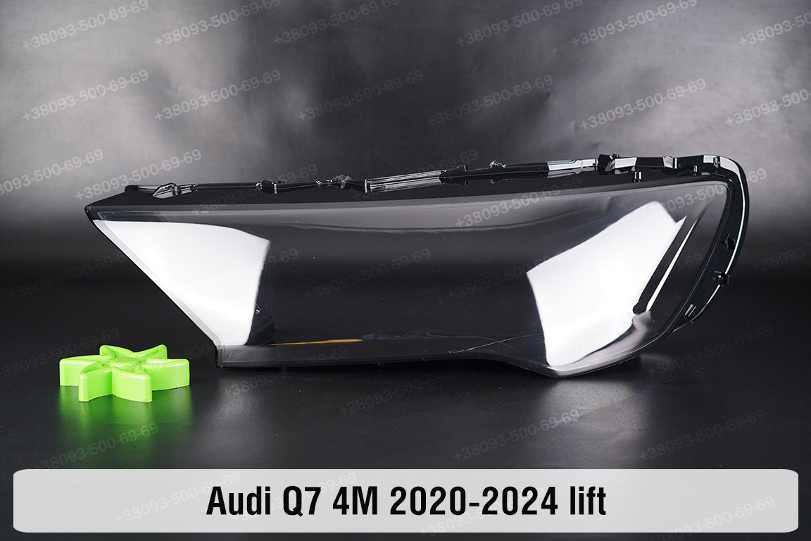 Скло фари Audi Q7 4M (2020-2024) рест ліве