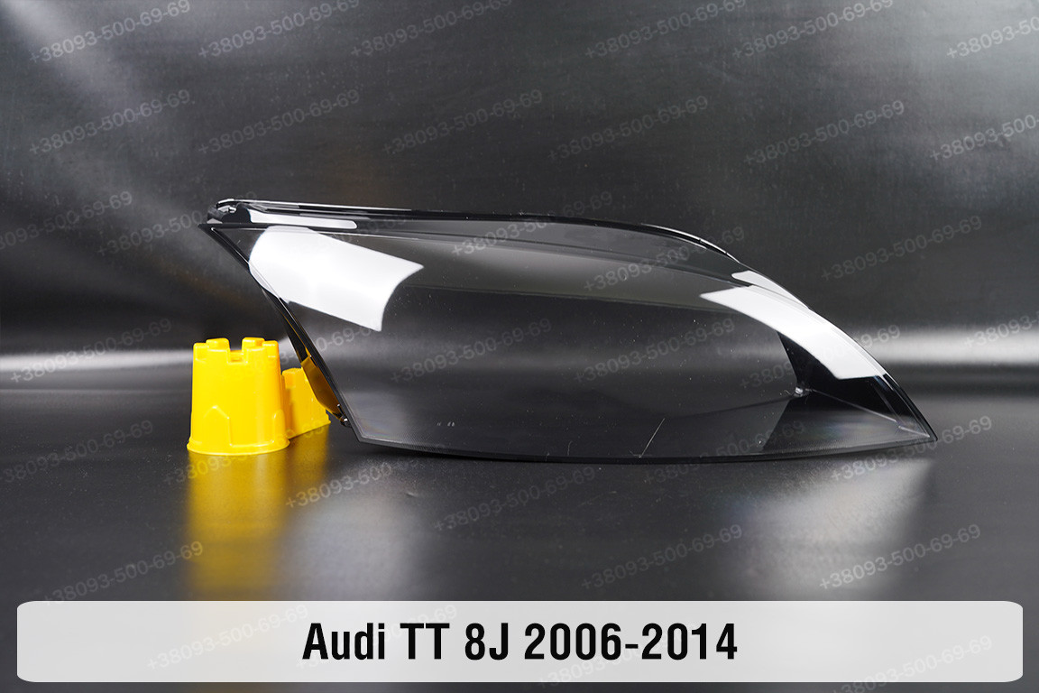 Скло фари Audi TT 8J (2006-2014) праве